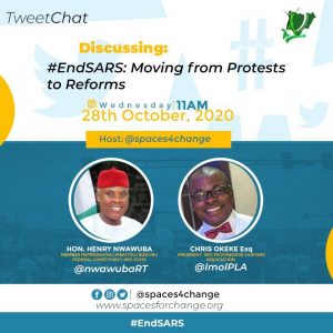 #ENDSARS: MOVING FROM PROTESTS TO REFORMS 3